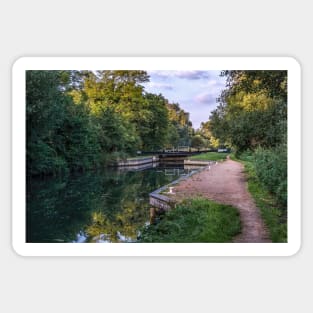 The Kennet and Avon near Sulhamstead Sticker